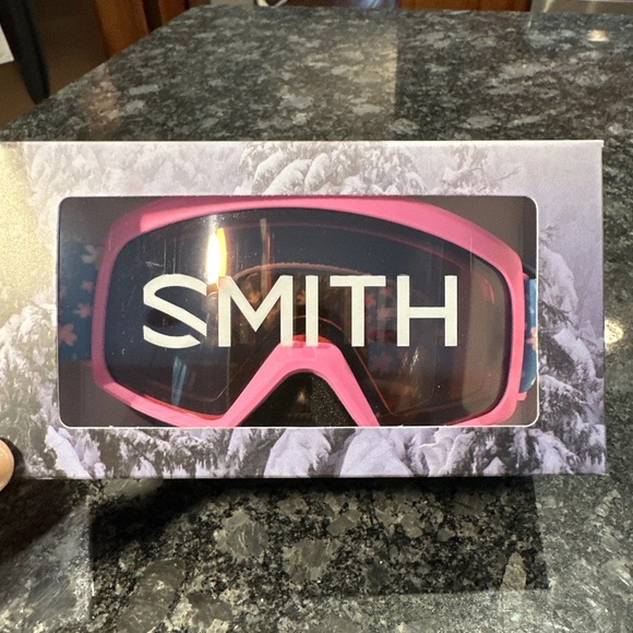 SMITH OPTICS RASCAL YOUTH SKI SNOWBOARD GOGGLES ANTI FOG RC36/S2 GIRLS PINK - Picture 3 of 3